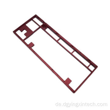 Aluminiumplatte Sandstrahlmechanische Gaming -Tastatur